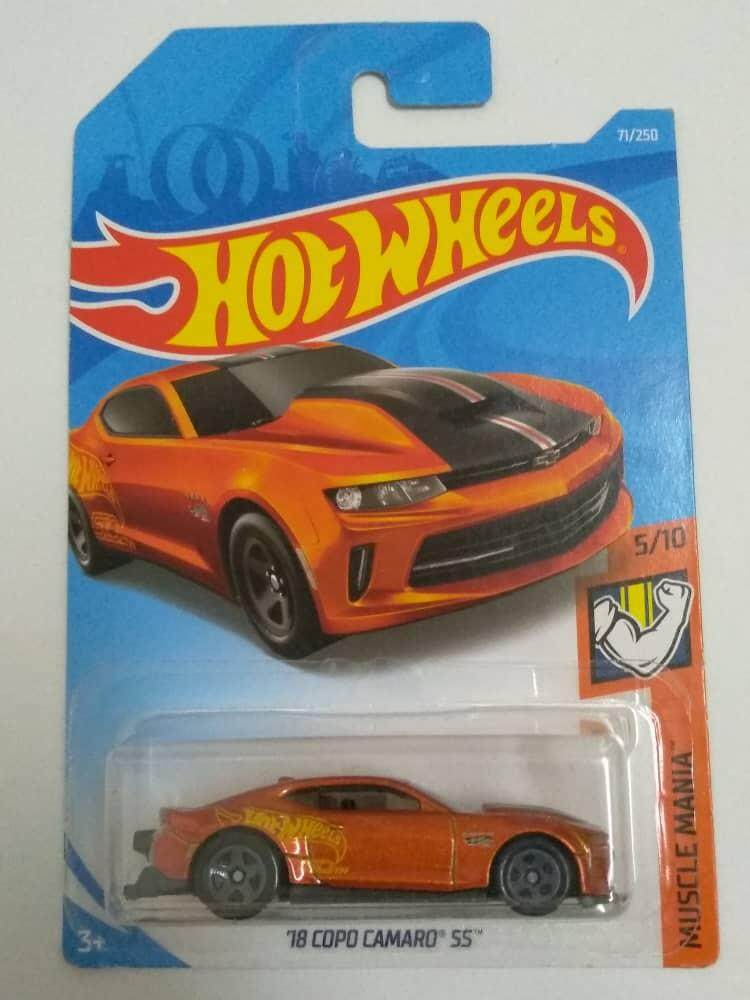 hot wheels 18 copo camaro ss