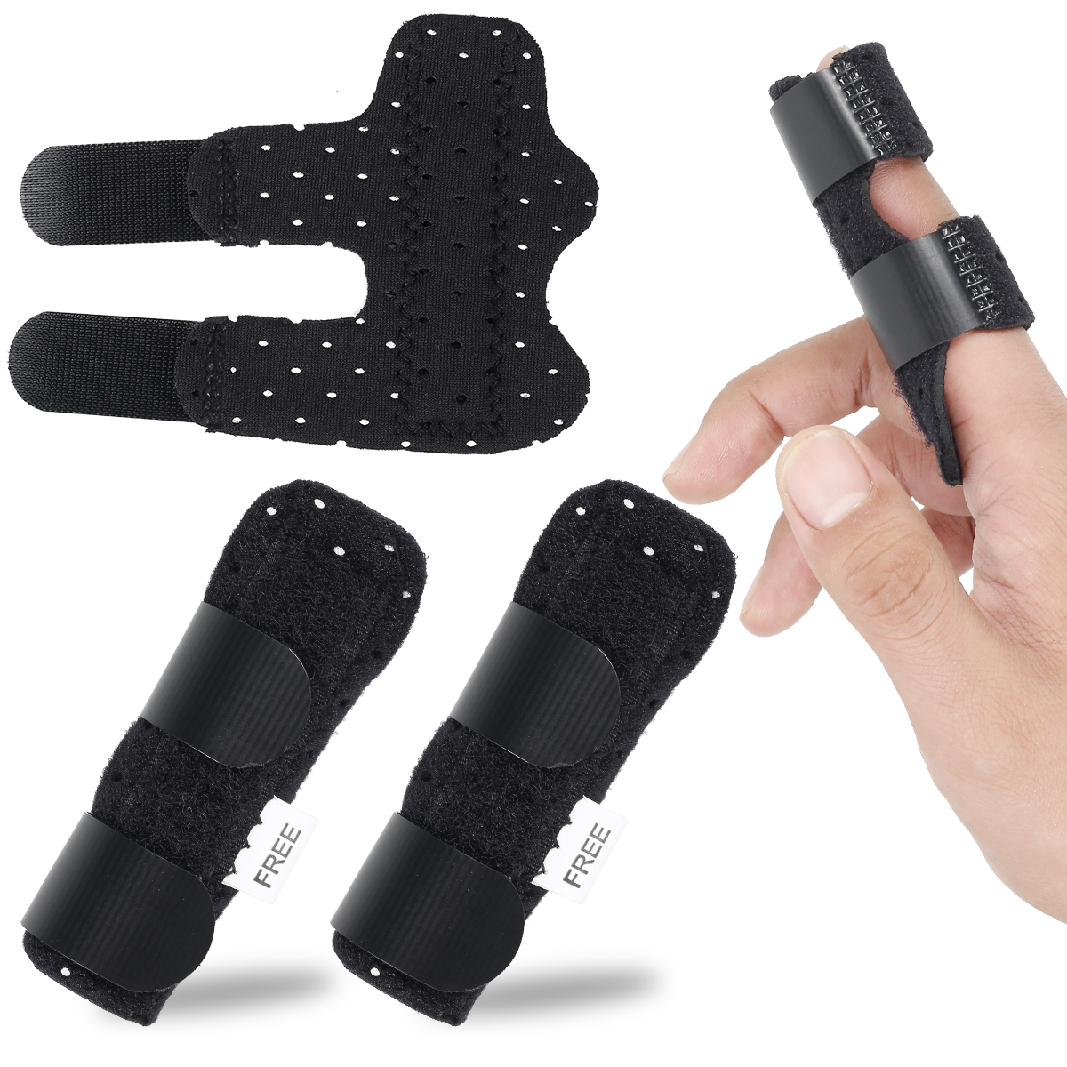2 Cái Nẹp Ngón Tay Kích Hoạt Nẹp Ngón Tay Mallet Với Đai Cố Định Điều Chỉnh Được Dụng Cụ Duỗi Ngón Tay Để Duỗi Thẳng Ngón Tay Bị Gãy Giảm Đau Khớp Khớp Ngón Giữa Nẹp Ngón Tay Kích Hoạt Ngón Tay Nẹp Ngón Tay Có Đai Cố Định Điều Chỉnh Được