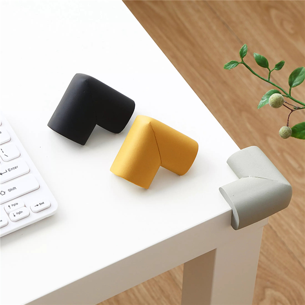 8 Miếng Bảo Vệ Góc Chống Thấm Cho Bé Mềm & Miếng Bảo Vệ Cạnh- Miếng Bảo Vệ Góc Bàn Được Dán Sẵn, Đồ Nội Thất An Toàn Cho Trẻ Em, Đệm Góc Sắc Nét