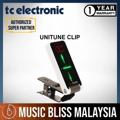 TC Electronic UniTune Clip Clip-on Chromatic Tuner