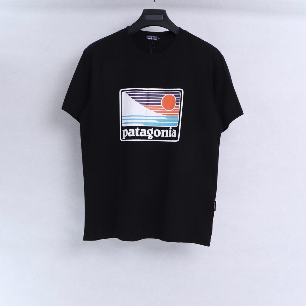 Patagonia's New Hot Selling Men's Pure Cotton Printed Short Sleeve T-shirt