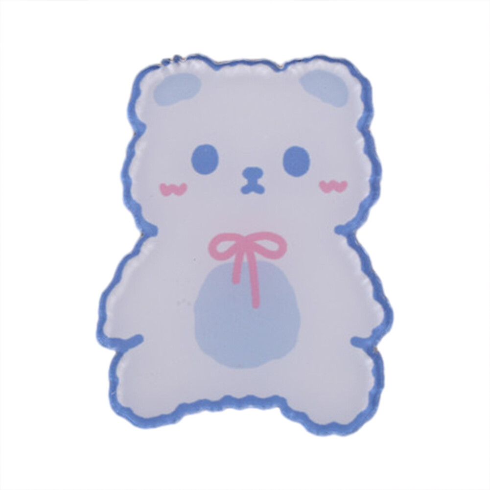 Cute INS Cartoon Rabbit Brooch Acrylic Badge Bag Decoration Accessories