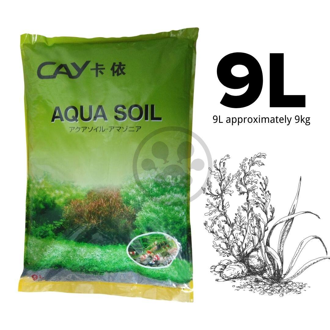 Cay Aqua Soil 3L / 9L Aquarium Soil Aquarium substrate Lazada
