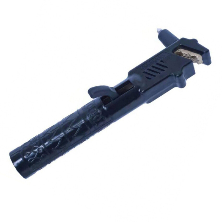 Crooked nozzle welding tongs electrode holder with chipping hammer compression spring high-power compression spring welding tongs with hammer copper core side opening