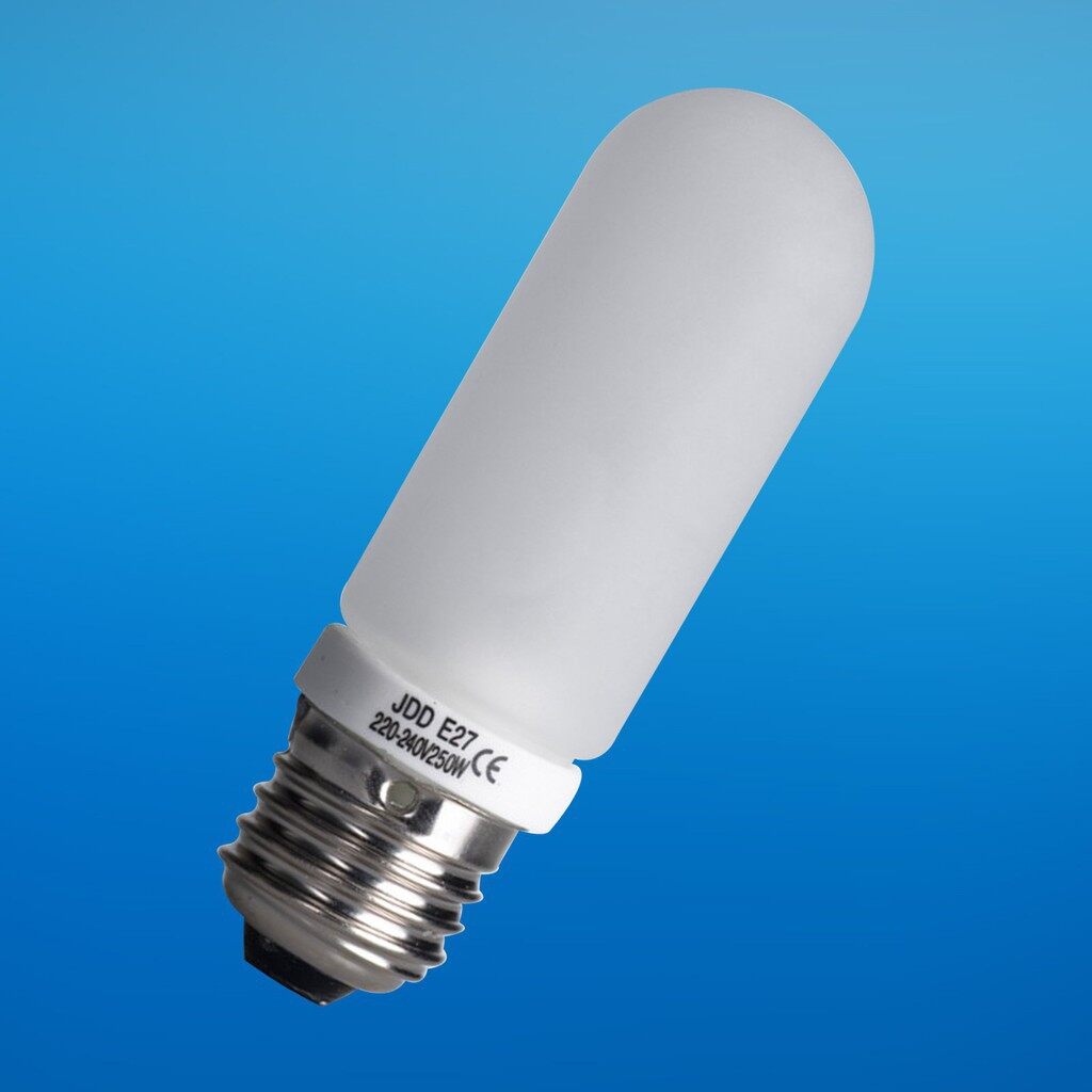 Studio ảnh Flash mô hình đèn E27 250W 220V bóng đèn nhấp nháy