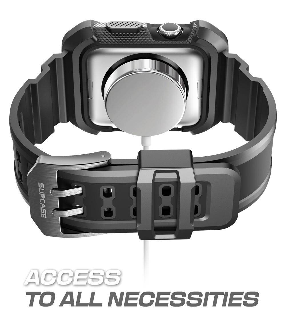 SUPCASE [Ốp Unicorn Beetle Pro Cho Apple Watch 3 [42Mm] Ốp Bảo Vệ Chắc Chắn Với Dây Đeo Cho Apple Watch Series 3/2/1
