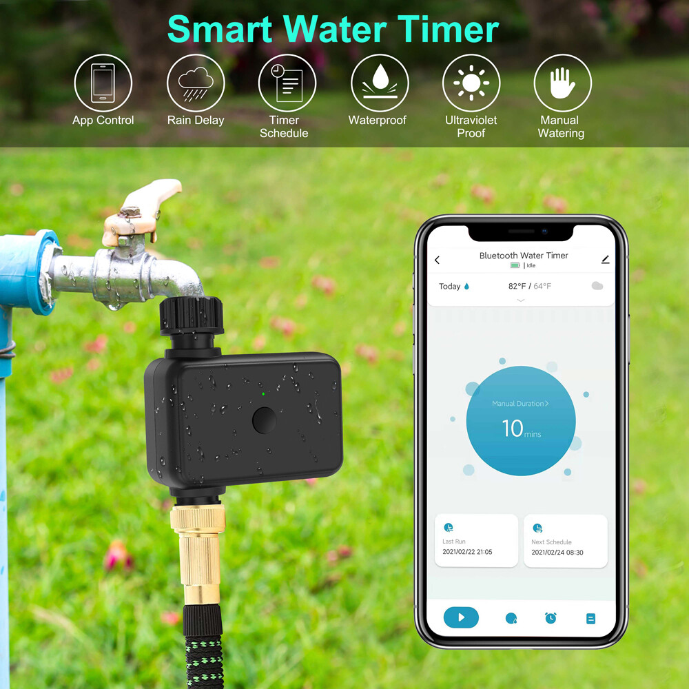 Cảm biến thông minh tuya Wifi làm vườn tưới tự động hẹn giờ tưới nước thiết bị tưới nước tự động vườn ban công mưa Cảm biến điều khiển hệ thống tưới thông minh điều khiển