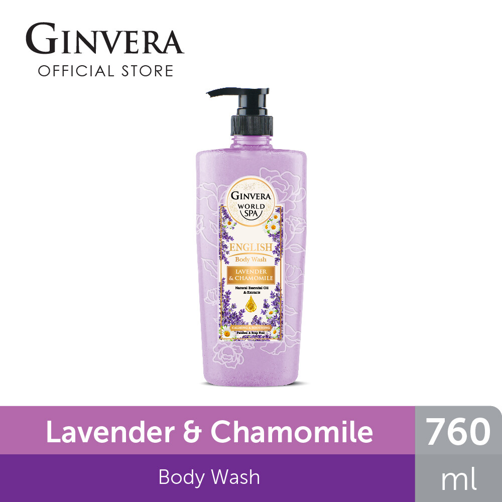 Ginvera World Spa Swiss Body Wash Lavender & Chamomile 760ml Lazada