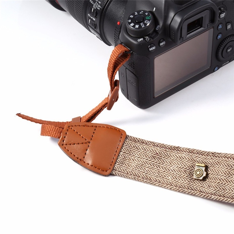 Universal Adjustable Cotton Camera Shoulder Neck Strap Belt for SLR Camera Strap Accessories Part