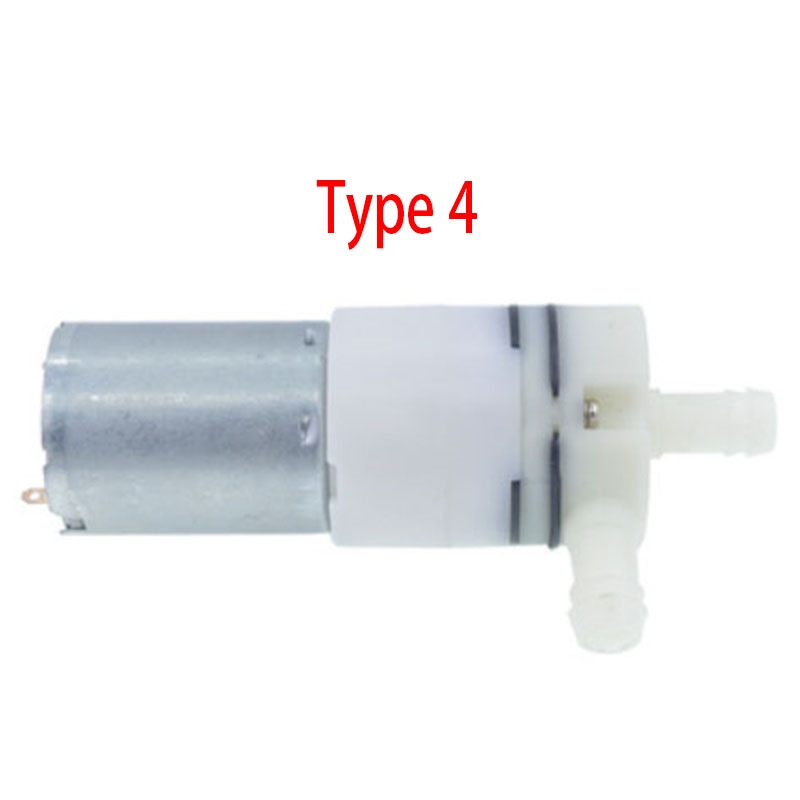 [RUI] 12V DC Small 370 Water Pump Low Noise Large Water Flow DC Motor Water Pump For Mini Vacuum Oxygenation Air Pressure Breast Pumps