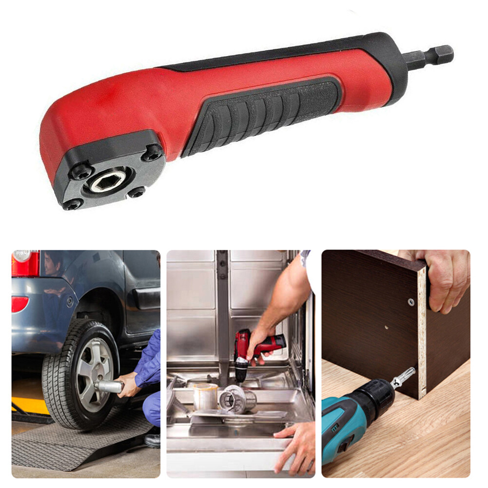{Giảm 5% 2 cái} Mũi Khoan Kéo Dài 90 Độ, Giá Đỡ Ổ Cắm Mũi Khoan Lục Giác Tuốc Nơ Vít
