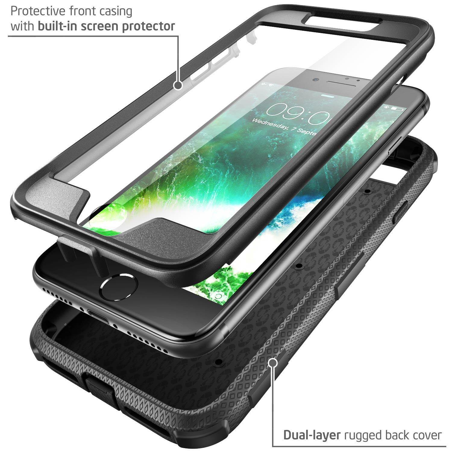 Dành Cho Iphone 7 Ốp Lưng Iphone 8 [Armorbox] I-blason Với Miếng Bảo Vệ Màn Hình Toàn Thân Vỏ Bảo Vệ Chịu Lực Vỏ Ốp Chống Sốc
