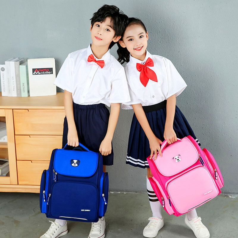 HS Primary school schoolbag large capacity children's backpack waterproof schoolbag