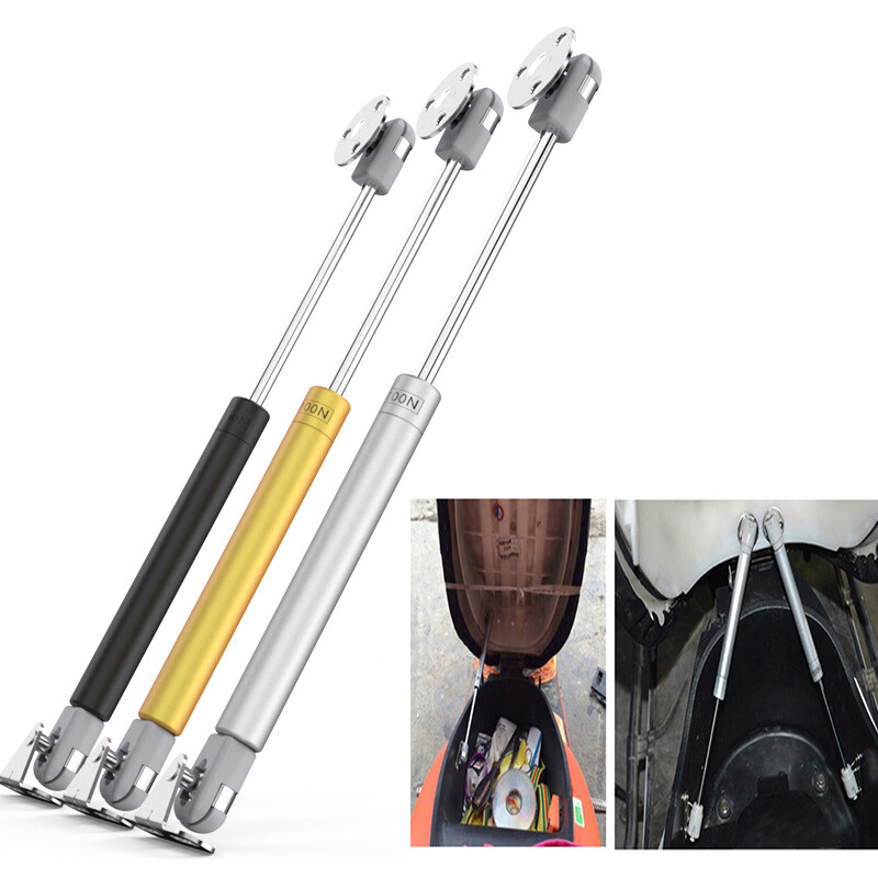 【New arrival】Motorcycle Lifting Hydraulic Rod Motorcycle Modified Accessories Electric Pedal Seat Bag Lifting Hydraulic Rod Cushion Telescopic Top Rod 3Colors