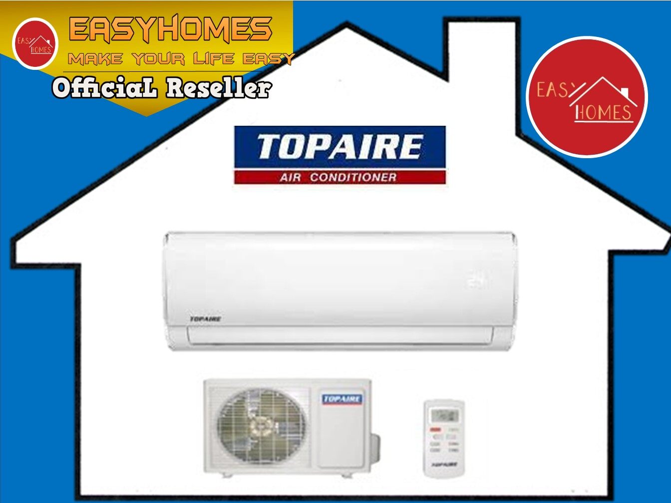 topaire aircond inverter