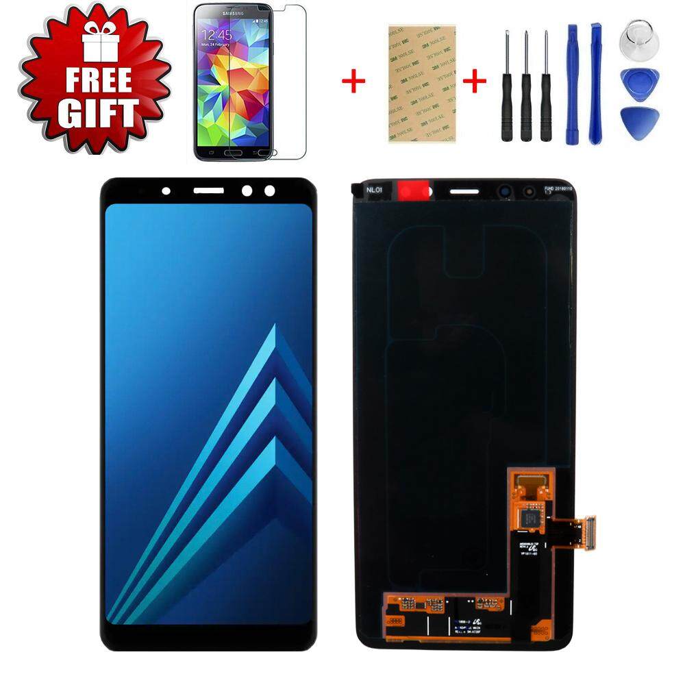 Harga Samsung Galaxy A8 Plus Terbaru Agustus 2019 4 100% Asli Layar AMOLED LCD untuk Samsung Galaxy A8 Plus 2018 A730 Layar LCD Layar Sentuh Pergantian Digital