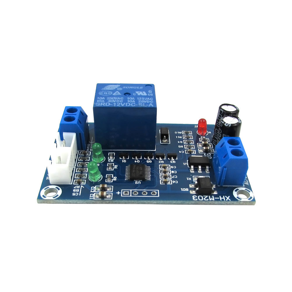 XH-M203 12V Water Level Controller Automatic Water Level Controller Relay Pump Switch Liquid Sensor Switch Level Control Board