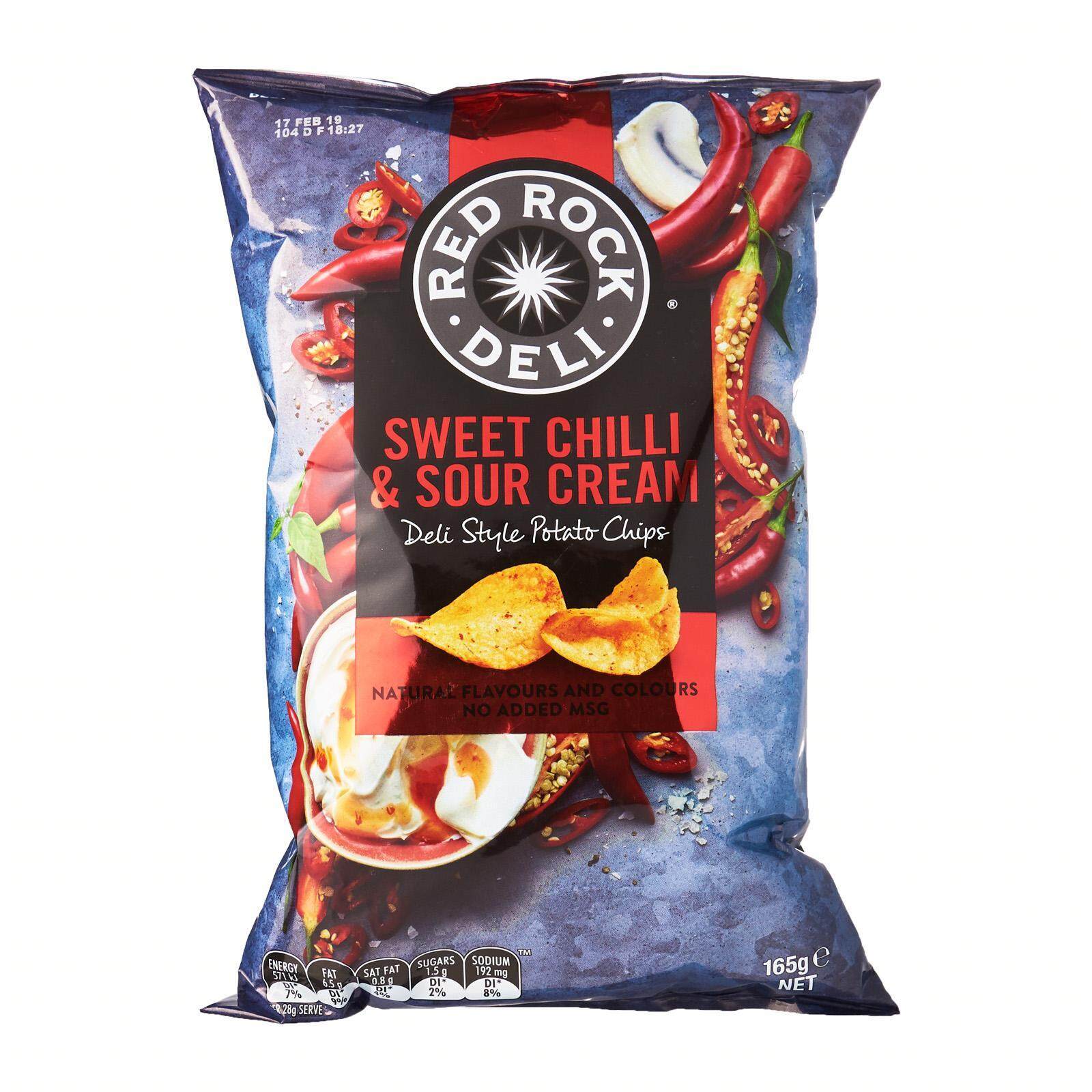 Red Rock Deli Potato Chips Australia 165g Lazada