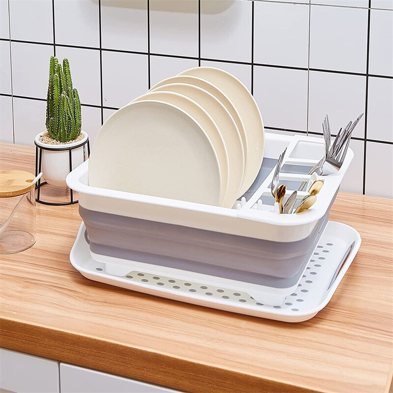 Giá Để Bát Đĩa Gấp Gọn Dụng Cụ Thoát Nước Nhà Bếp Giá Sắp Xếp Đựng Bát Đĩa Bộ Đồ Ăn Giá Để Đồ Khô Gấp Gọn Tiện Dụng Cho Gia Đình Giá Đỡ TPR