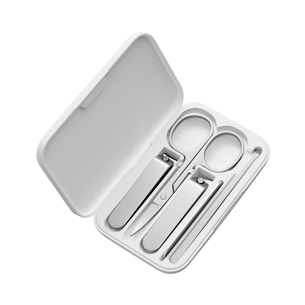 Smart Sensor Xiaomi Mijia Nail Clippers Set Stainless Steel Trimmer Pedicure Care Clippers Earpick Nail File Professional Beauty Trimmer Tool