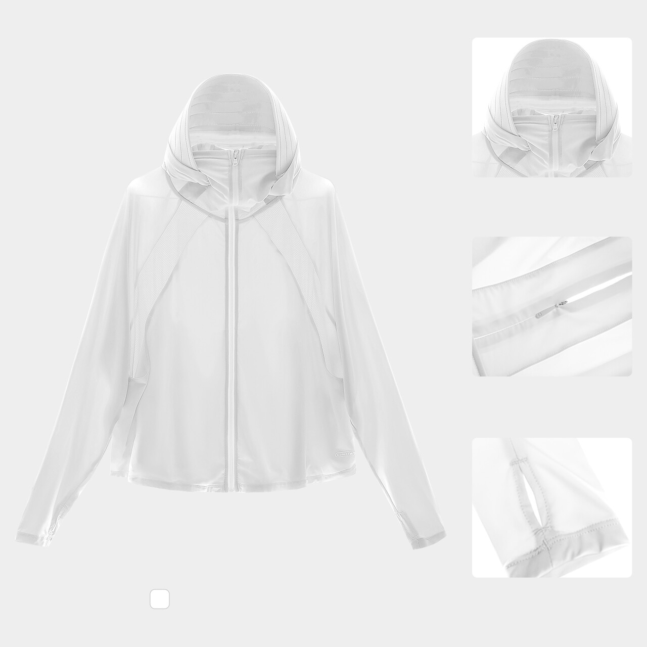 Cameljeans UPF50+ Women's Sports Sunscreen Clothing Summer Anti-ultraviolet Outdoor Sunscreen Jacket Female