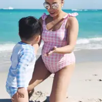 beach wear for pregnant ladies