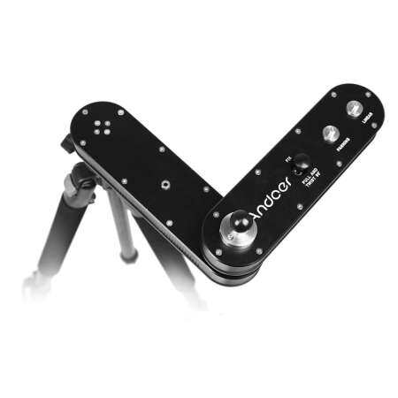 Andoer GT-V70 กล้องถ่ายรูปแบบพกพา Slider Panning และ Linear Motion ขยายได้ถึง 4 × ระยะทางสำหรับ GoPro ชุดกล้องถ่ายภาพ/สมาร์ทโฟน/ DSLR/ILDC Camera การบันทึกวิดีโอ