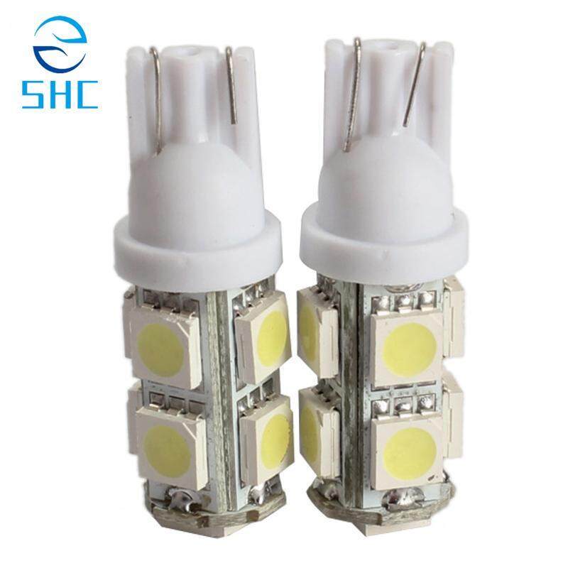 SHC 2 Pcs Auto Mobil Lampu LED 194 168 W5W T10 9SMD 5050 LED Mobil Ekor Sinyal Giliran Lampu Penanda Samping -Emitting Lampu Diode Bohlam