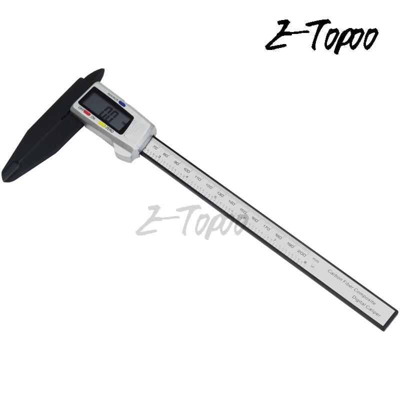 300Mm 200 Electronic Digital Caliper LCD Plastic Vernier Caliper Long Jaw Micrometer Inner Outer Diameter Gauge Measu Tools