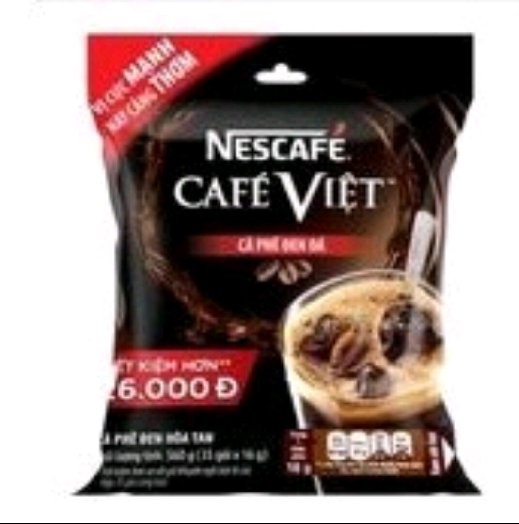NESCAFE CAFE VIET/ CÀ PHÊ VIỆT ĐEN 1 PACK 16G Lazada