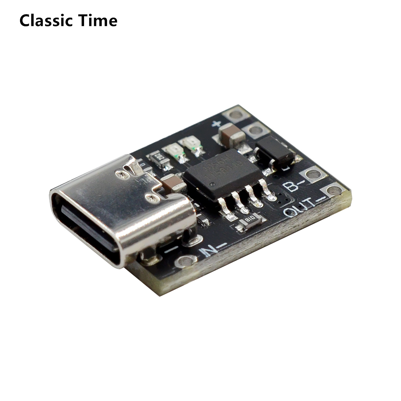 Ultra-Small Lithium Battery Charging Panel 1A Ternary Lithium Battery 3.7V4.2V Charger Module Type-C With Protection Board