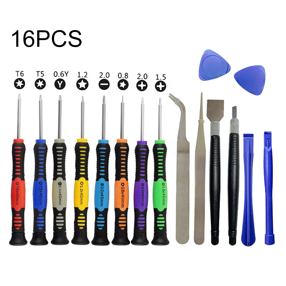 LANGTU Mobile Phone 16/20 in 1 Professional Safe Opening Pry Tool Repair Kit Mobile Phone Repair Screwdrivers Hand Tools Kit for Apple/ Smart Cell Phone/ Laptop