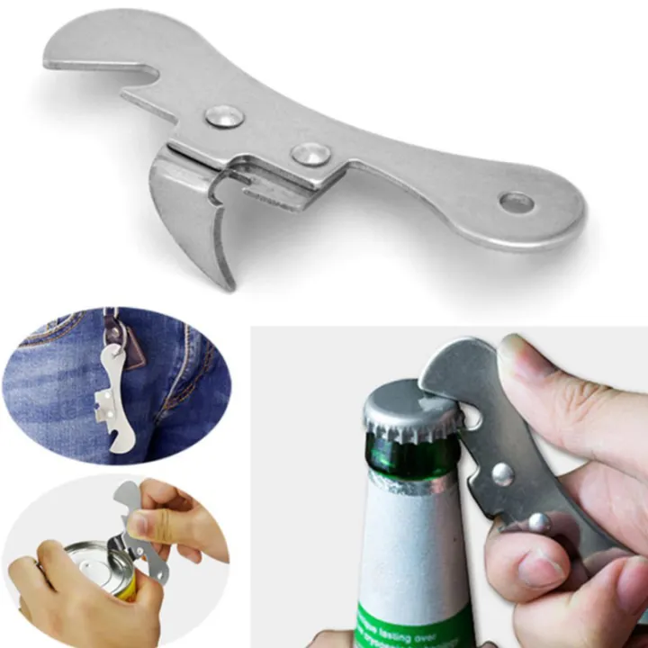 Beer Kitchen Tinplate Multi-functional Bottle Stainless Steel Can Opener