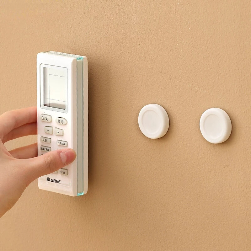 Wall Mount Strong Holder Hook for Fridge Sticker Remote Control Storage Holder Home Organizer Hook