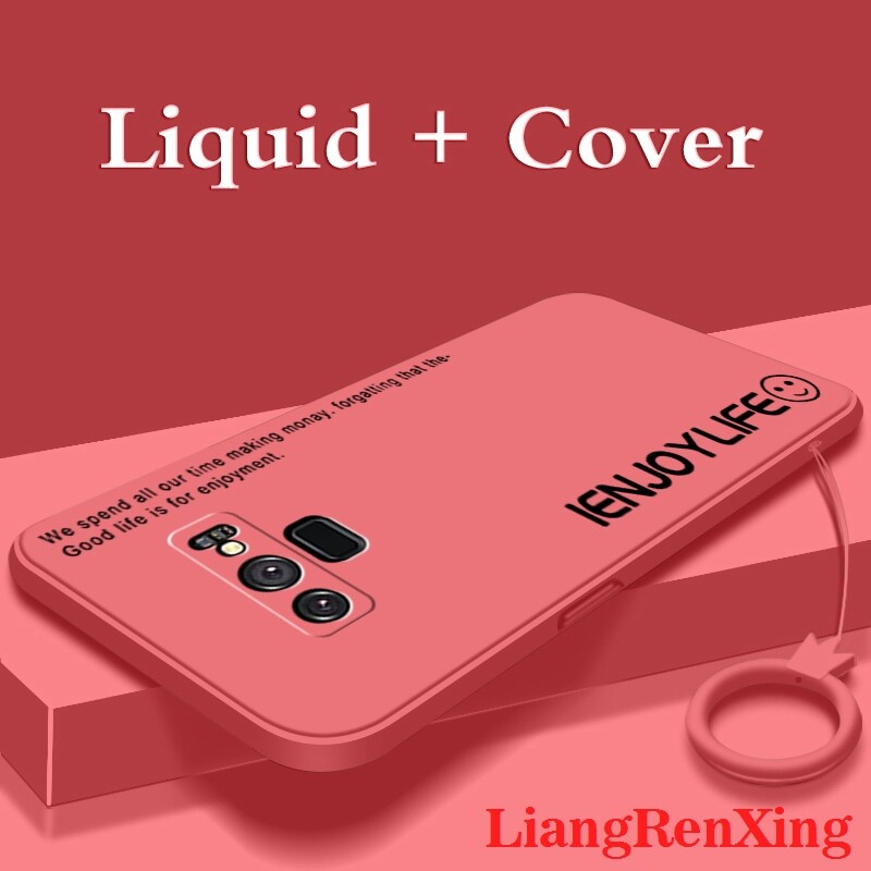 ốp lưng Vỏ Samsung Note 9 vỏ điện thoại softcase Silicone lỏng bảo vệ mịn vỏ Cản Sốc chống sốc thiết kế mới ytzimu02 đẹp viền vuông cute