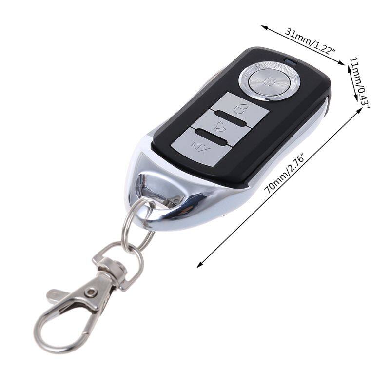 4 Channel Coding Copy Duplicator Remote Control 315/433MHz RF Transmitter Controller for Electric Vehicle Alarm Device