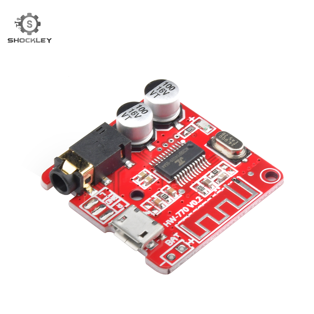 Shockley VHM-314 3.7~5V Mini Bluetooth 5.0 Audio Decoder Board Receiver BT5.0 PRO MP3 Lossless Wireless Stereo Music Amplifier with Module