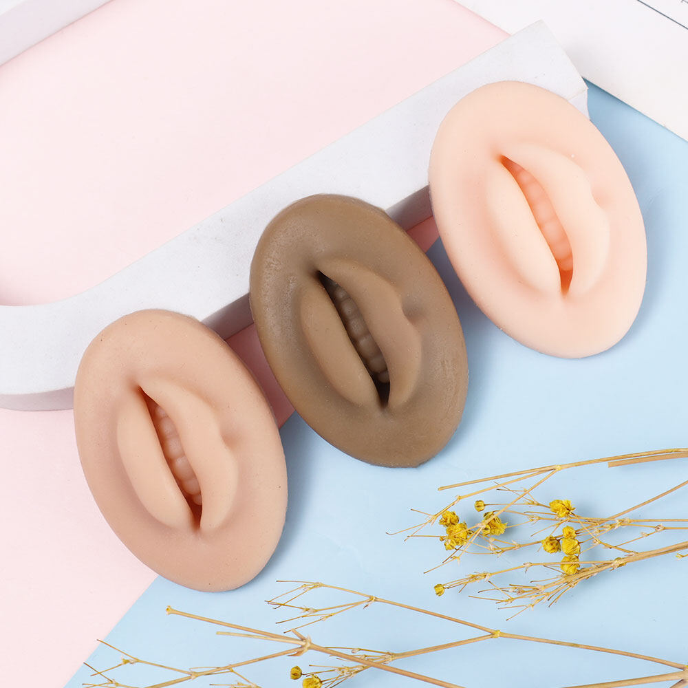 Khối Môi Thực Hành Bằng Silicon 5D Có Thể Tái Sử Dụng Microblading Dành Cho Người Mới Bắt Đầu Tập Xăm Trang Điểm Vĩnh Viễn