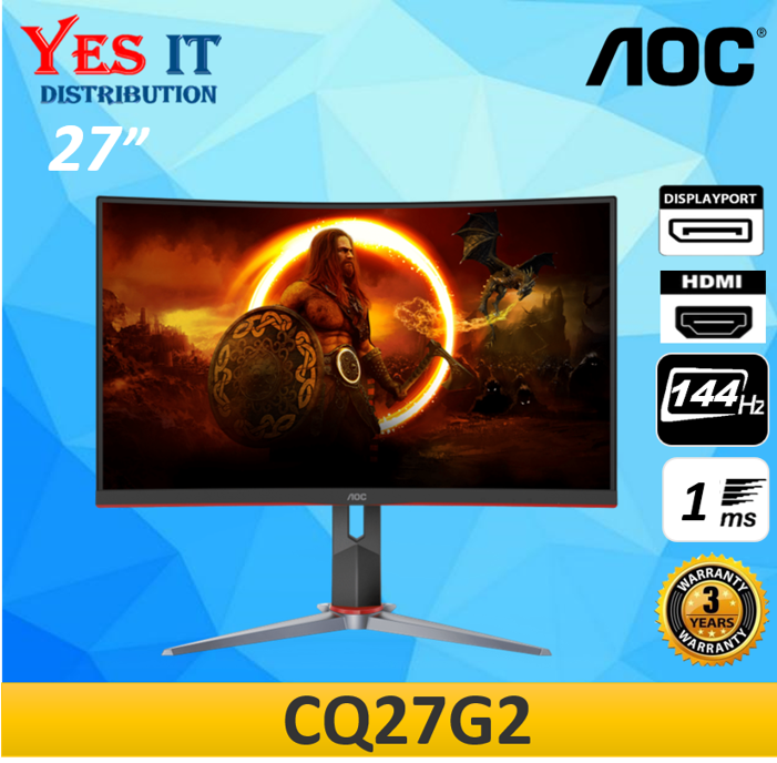 AOC C27G2 165Hz / C27G2Z 240Hz / CQ27G2 144Hz / CQ30G3Z (200Hz Wide ...