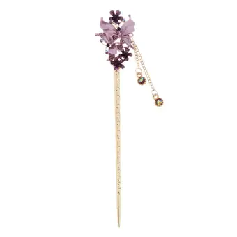 Yotijar Chinese Hair Stick Hair Decor Hair Pins Metal Hair