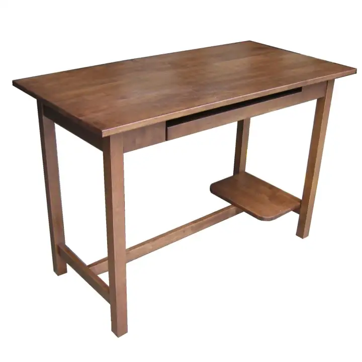 Malaysia Origin Export Grade Computer Writing Study Desk Chair Modern Wood Vintage Style With Drawer For Home Office Furniture Sy Table
