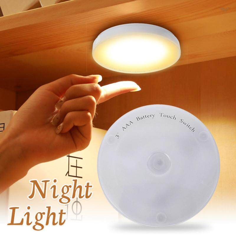 【Free Vận Chuyển + Đèn Flash Deal】9 Chiếc 6 Đèn Ngủ LED PIR Không Dây Dùng Pin Tự Động Cảm Biến Chuyển Động Hồng Ngoại