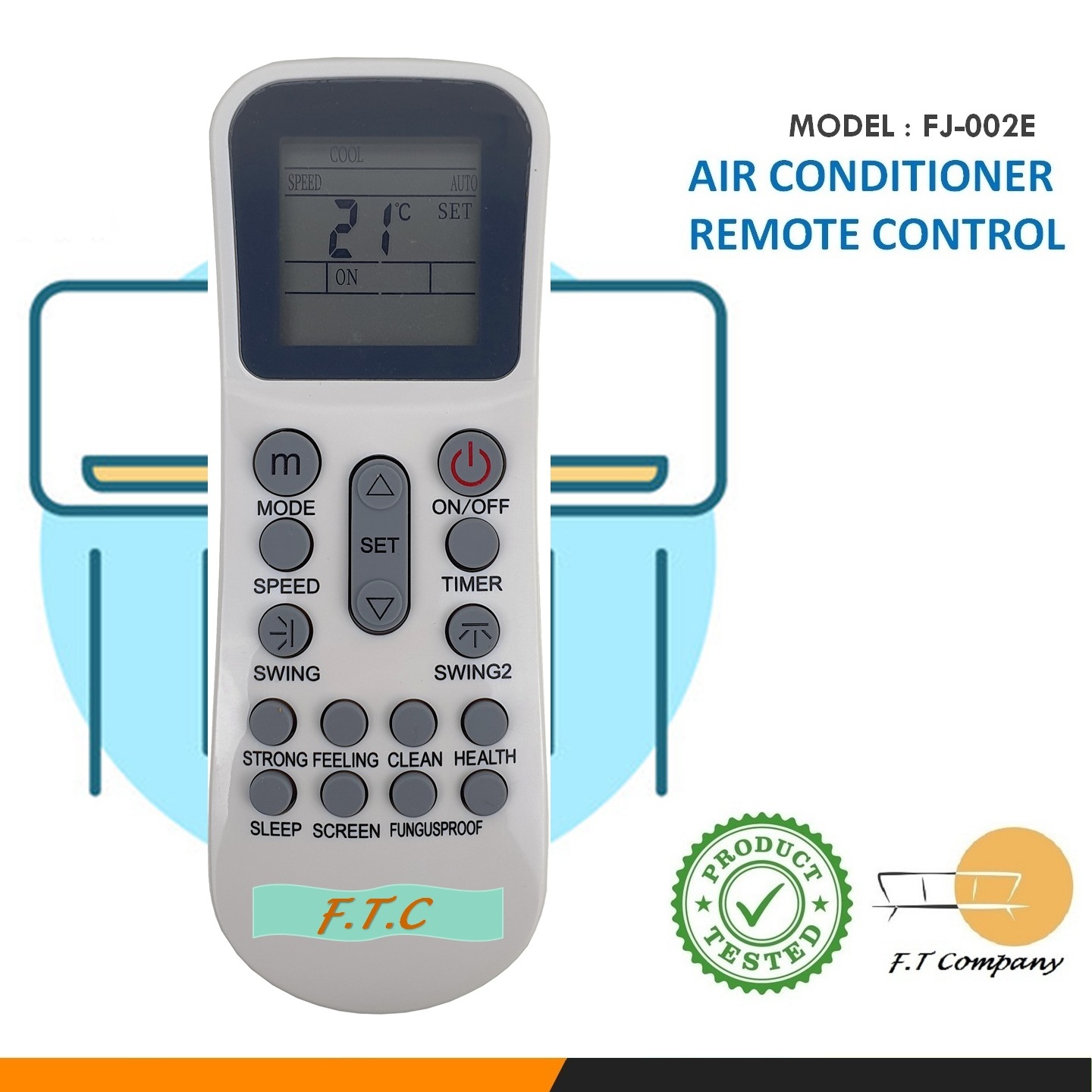 fujiaire ac remote
