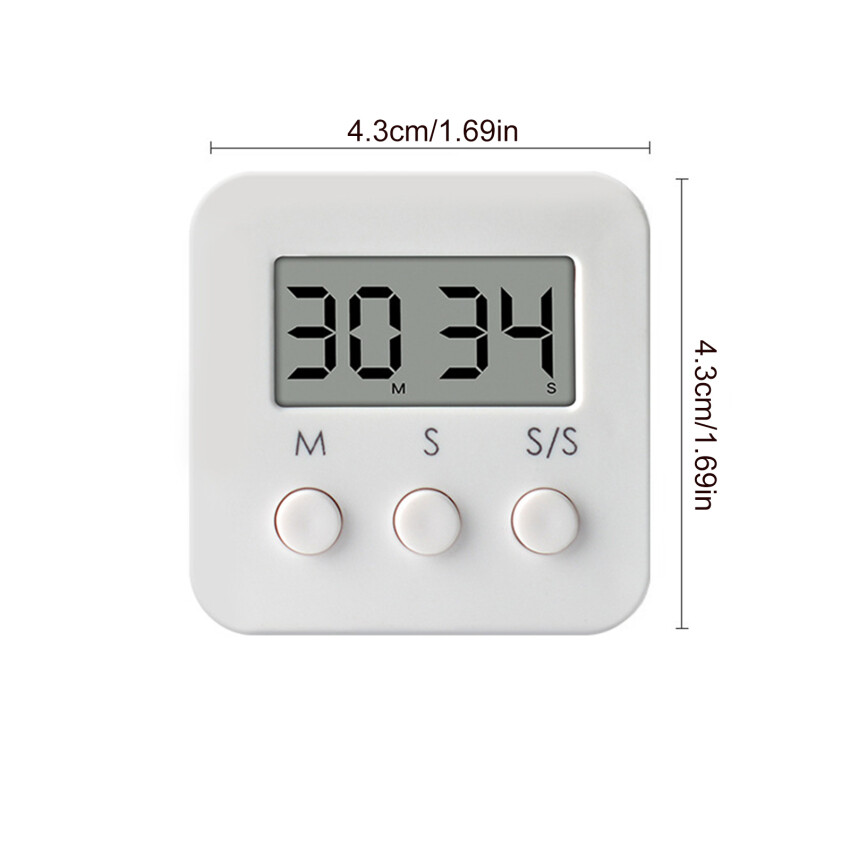 LCD quản lý hẹn giờ học sinh học Tự Kỷ Luật Đồng hồ bấm giờ có chức năng nhắc việc Mini dễ thương Đồng hồ báo thức điện tử dụng cụ nhà bếp