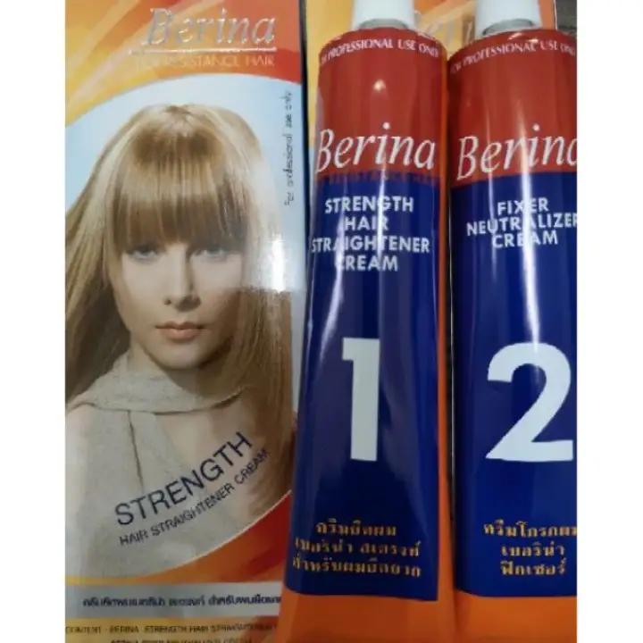 berina hair straightening cream halal