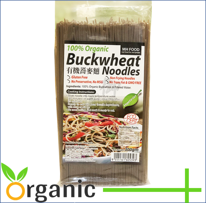 MH Food 100 Organic Buckwheat Noodles (300g) Lazada