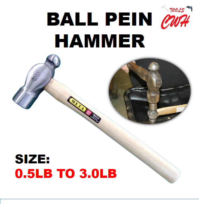 0.5LB 1LB 1.5LB 2LB 3LB PRC BALL PEIN HAMMER BALL PEEN HAMMER TUKUL
