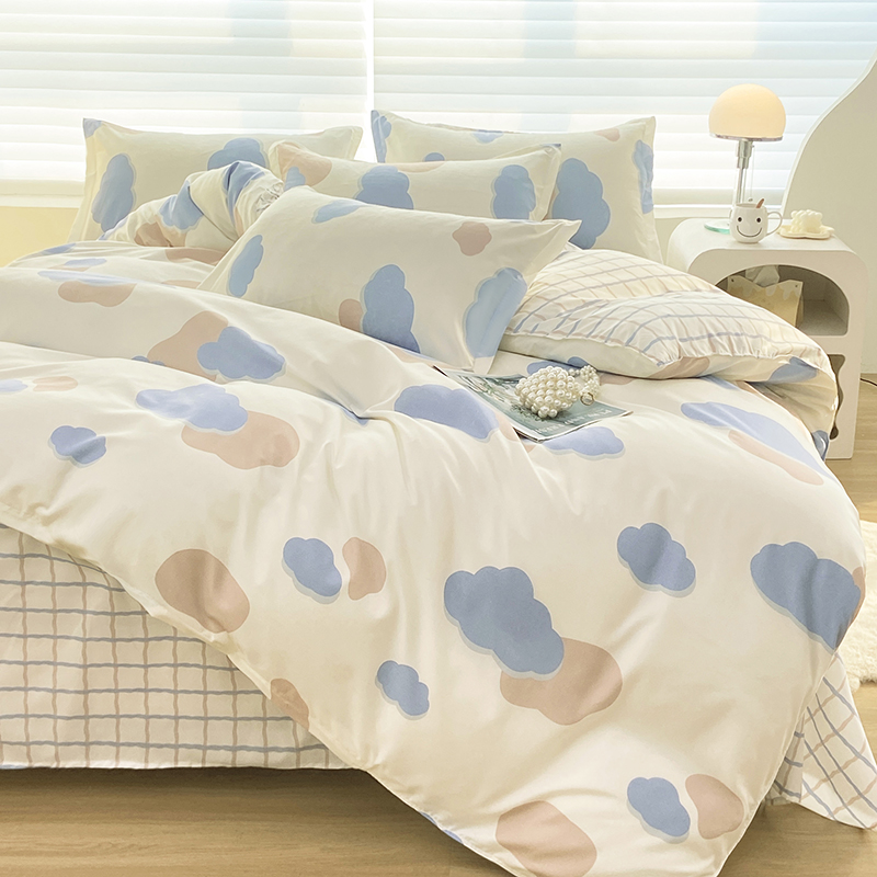 Ga Trải Giường-Vỏ Chăn lông vũ in-cao cấp