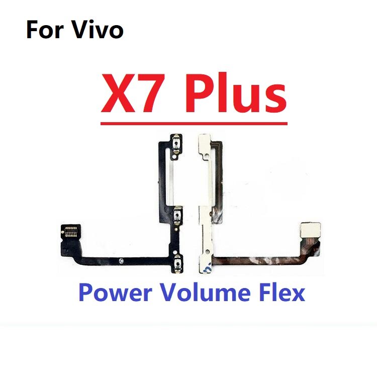 Power ON OFF Mute Switch Control Key Volume Button Flex Cable For Vivo X7 Plus Replacement Parts