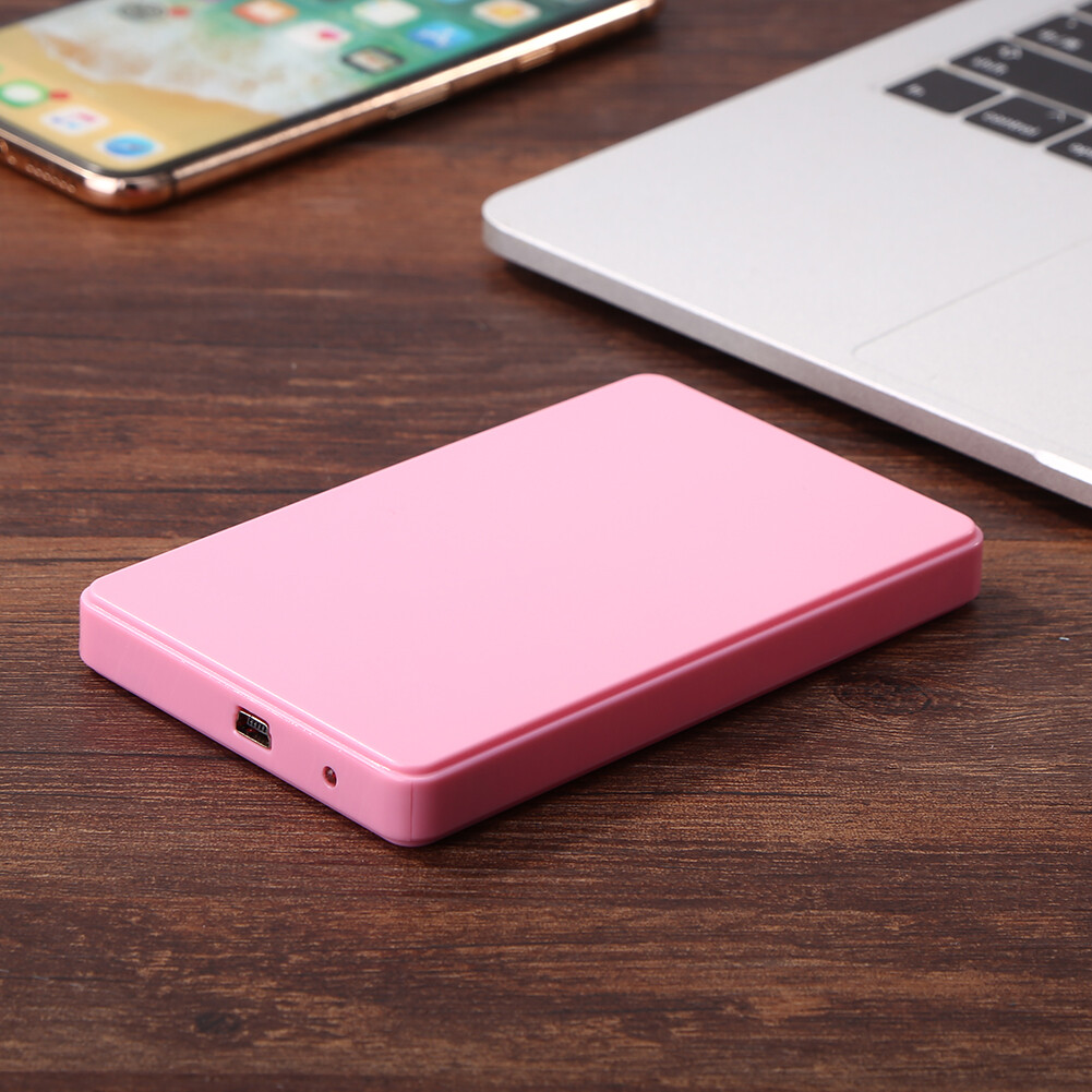 2.5 inch USB 2.0 SATA HDD Hard Disk Drive External Case Portable SSD Box
